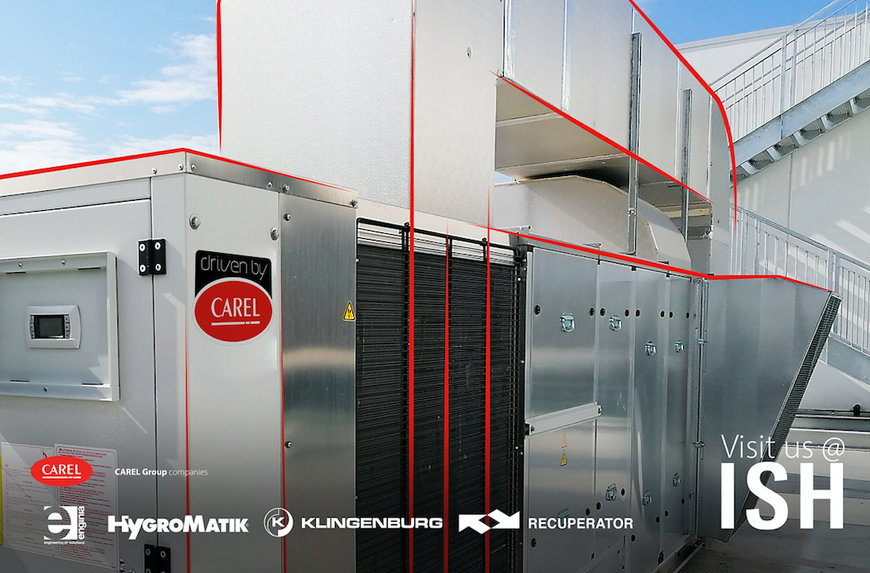THE CAREL GROUP WILL EXHIBIT COMPLETE AND INTEGRATED SOLUTIONS AT ISH 2023